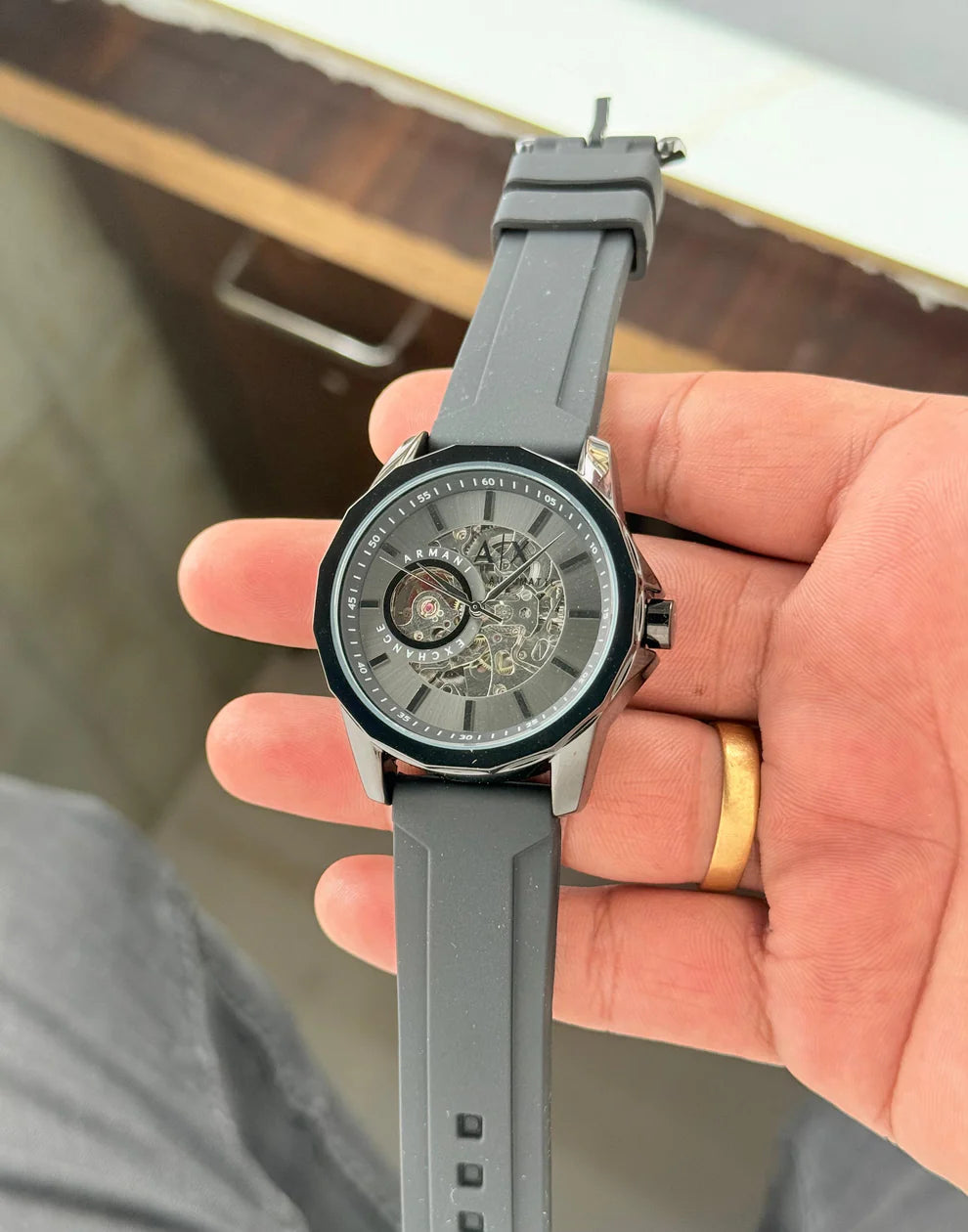 Armani exchange automatic premium watch