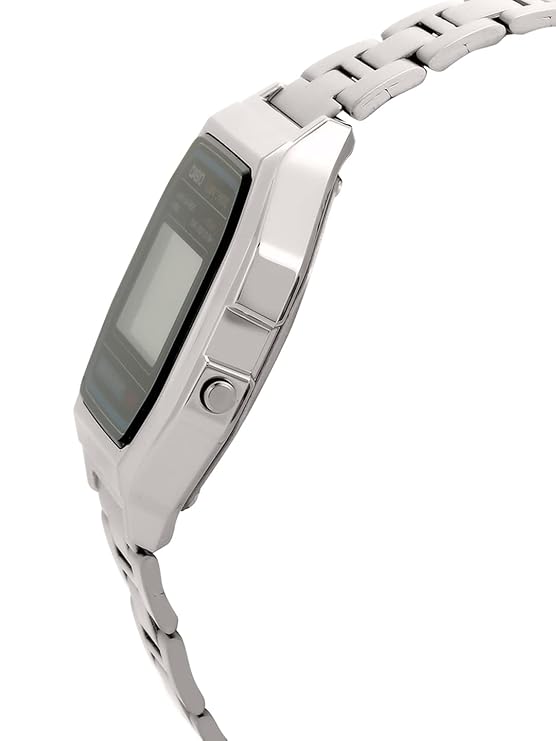 Casio Vintage A-158WA Digital Silver Dial Unisex Watch Stainless Steel Strap