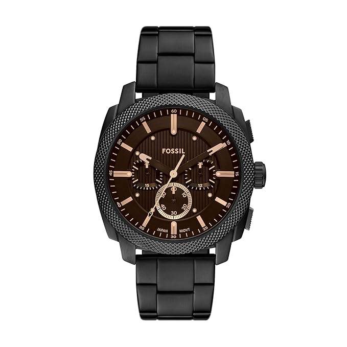 Fossil Black Chronograph Watch FS6097