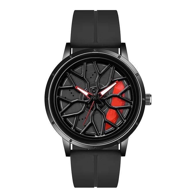 BMW Spinning wheel wrist watch, Unisex Watch