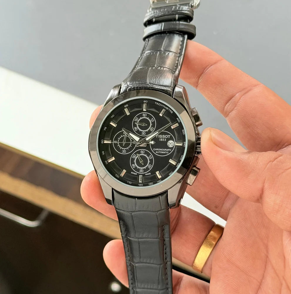 MontBlanc Grey Chronograph Watch for Men