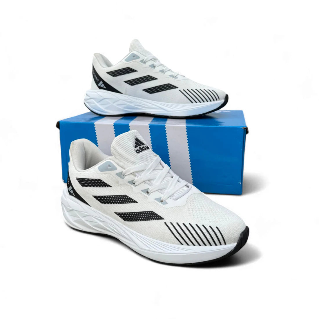 Adidas Adizero White Sports Shoes