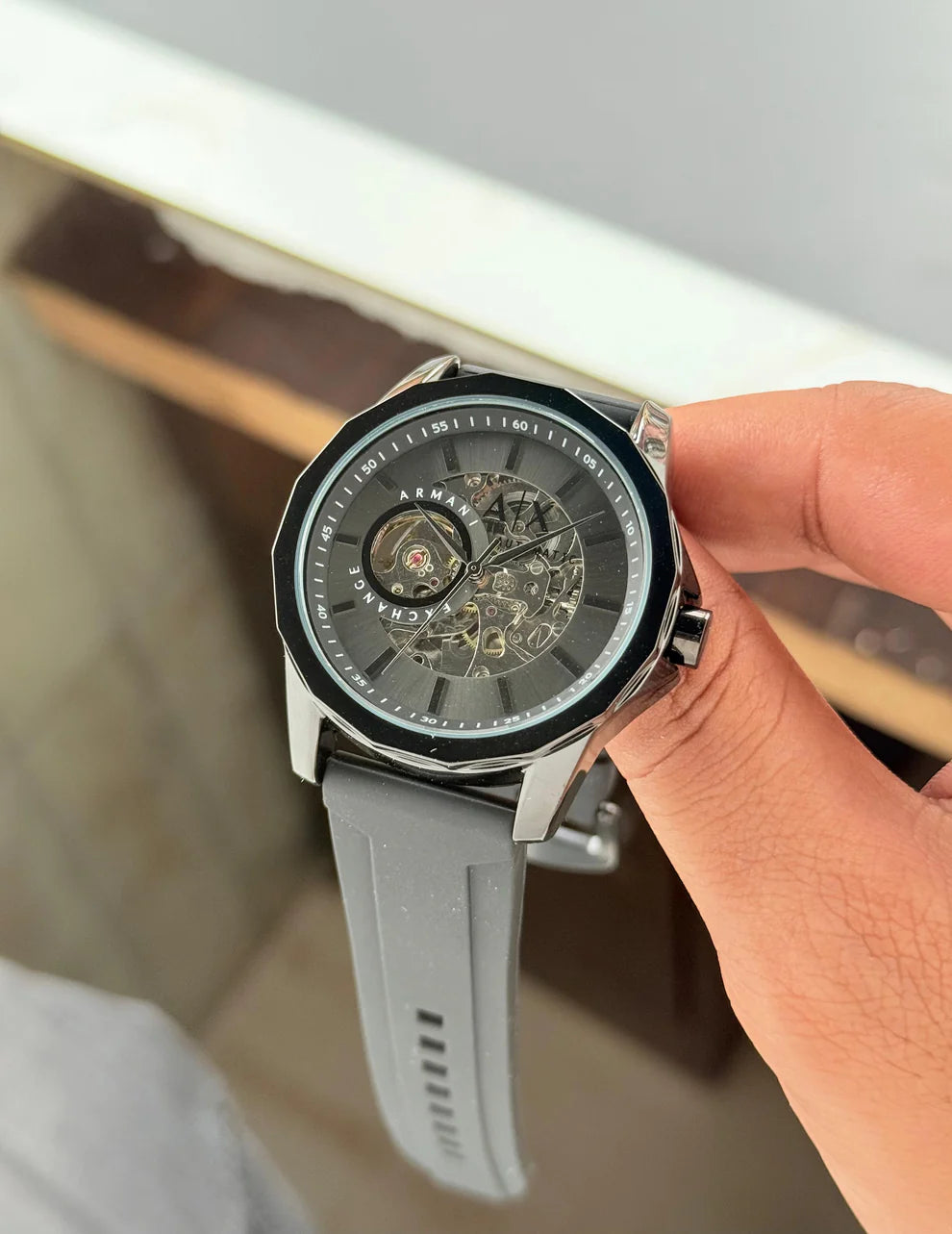 Armani exchange automatic premium watch