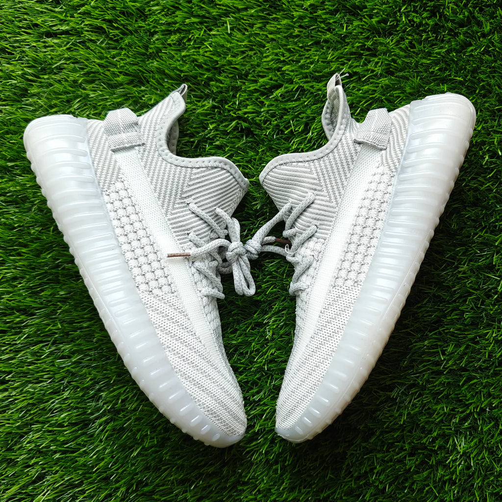 Yeezy Grey White Sneakers