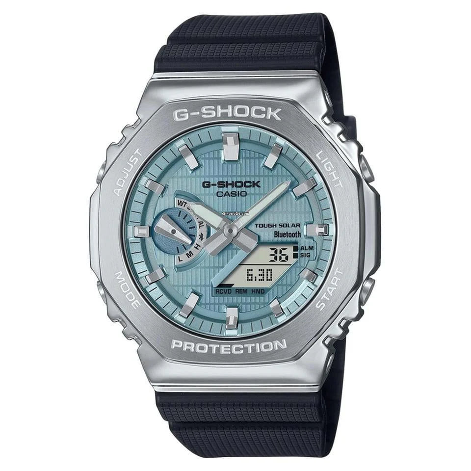 G shock tiffany dial metal bezzel edition watch