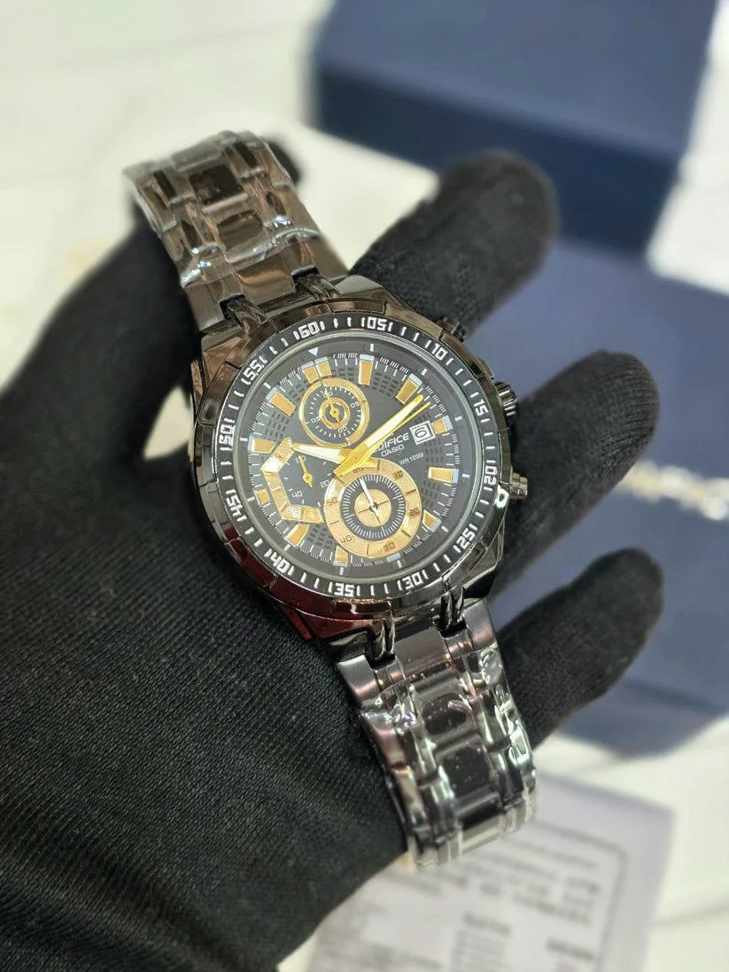 Casio Edifice EFR-539 Men’s Chronograph Watch Black Dial