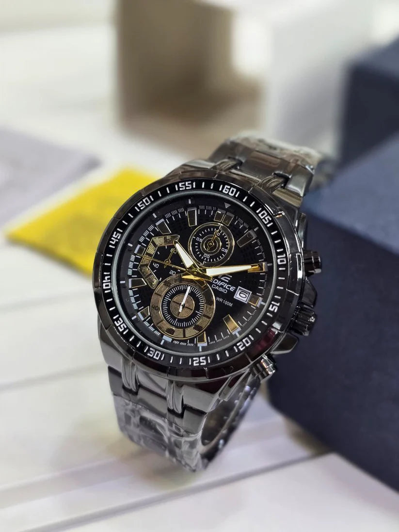Casio Edifice EFR-539 Men’s Chronograph Watch Black Dial